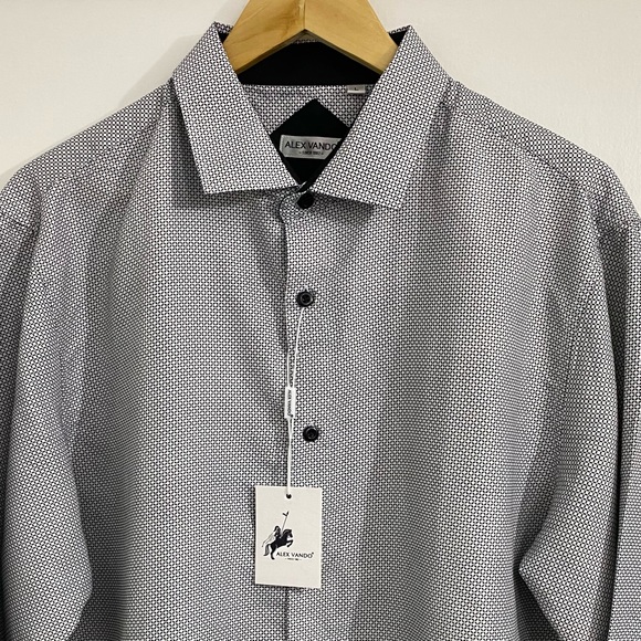 Alex Vando Button-Down Shirt Style Size Large - Picture 2 of 10